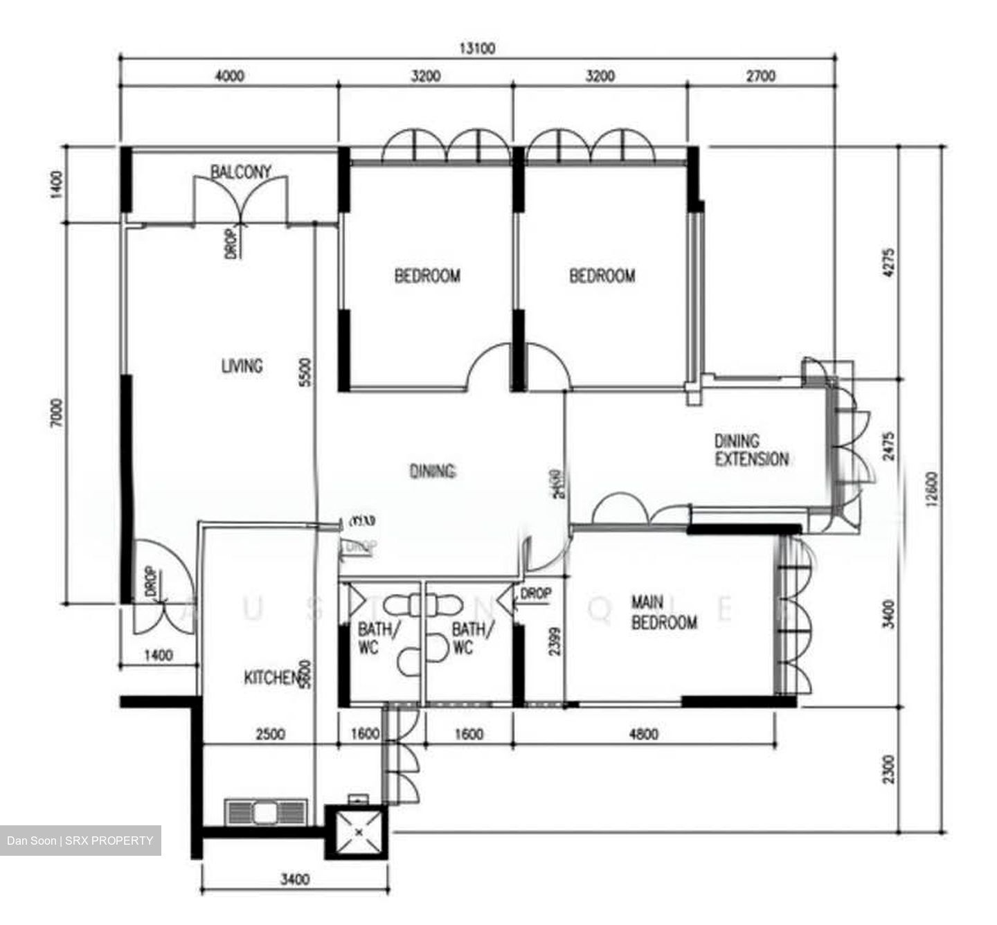 Blk 36 Marsiling Sapphire (Woodlands), HDB 5 Rooms #602907191
